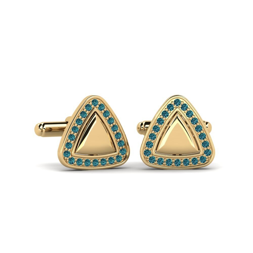 Blue Diamond Cufflink Feriusans