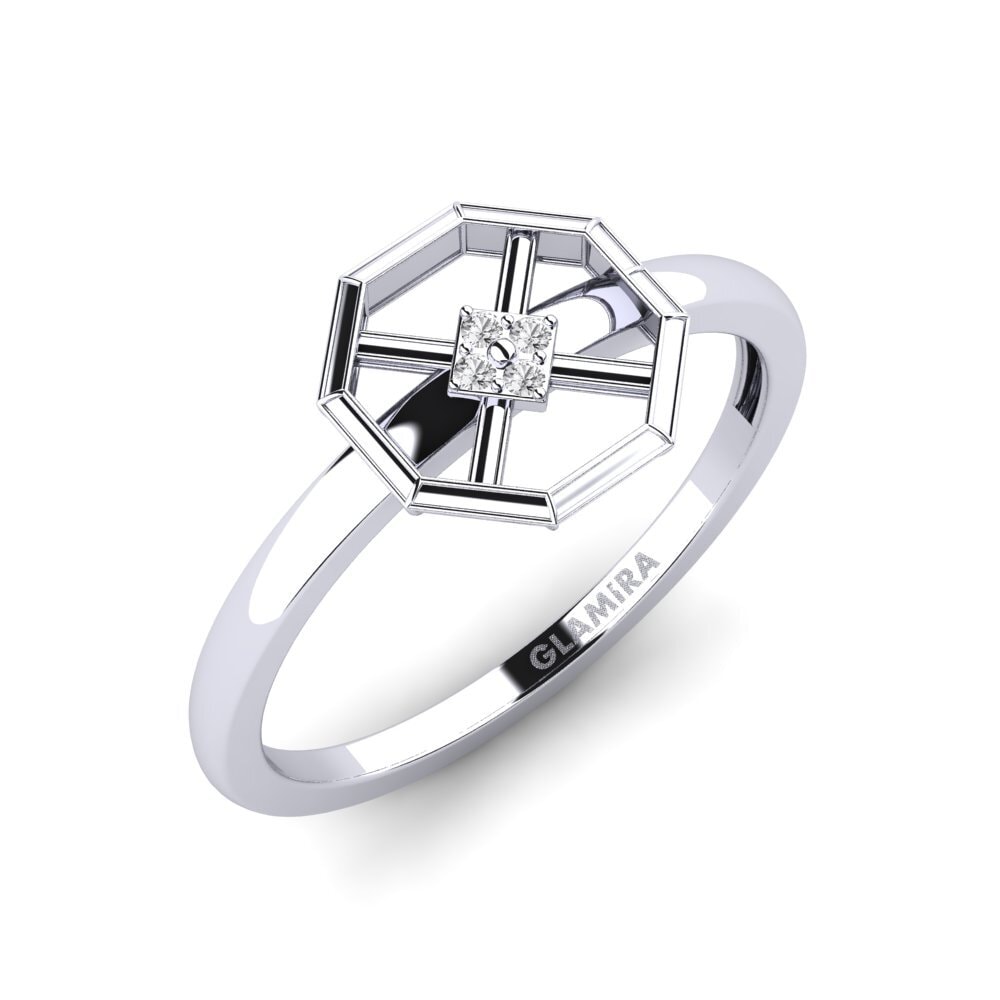 Weißer Saphir Ring Fernandez