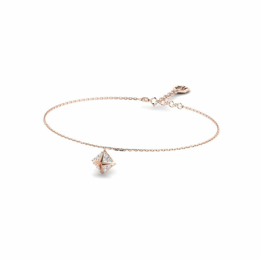 Oro Rosso 750 Bracciale da donna Ferningur