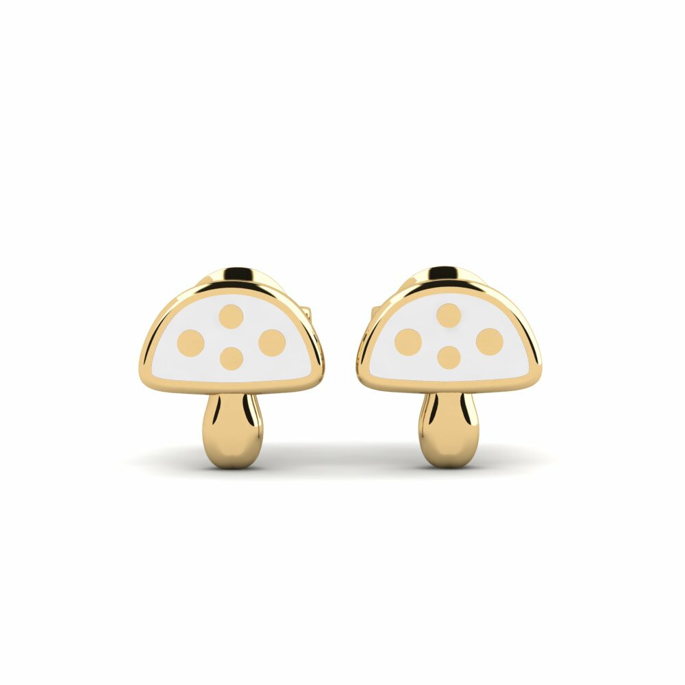 9k Yellow Gold Kid's Earring Ferrassing