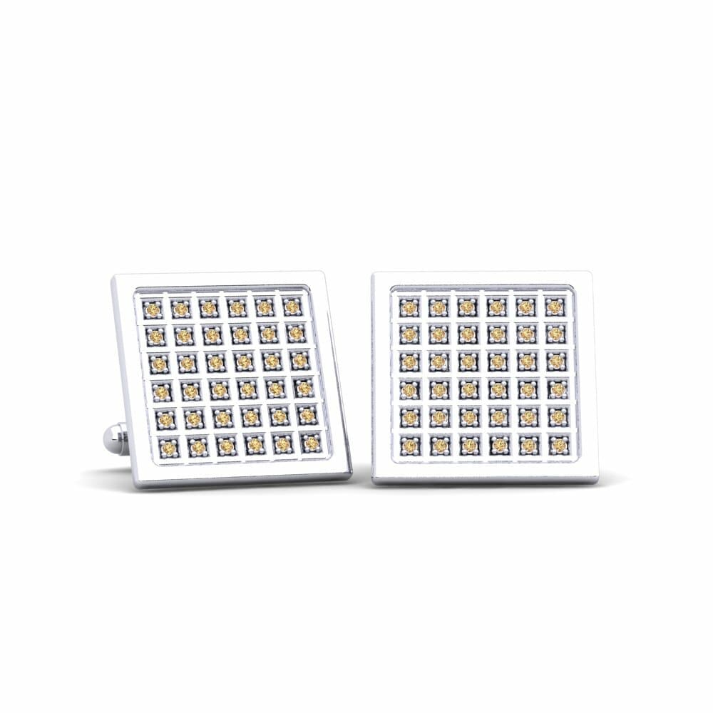 Brown Diamond Cufflink Ferretie