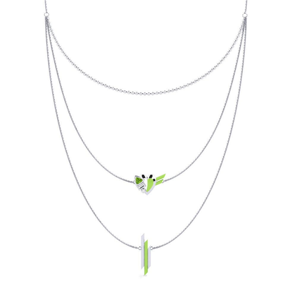 Peridot Women's Necklace Festeggiare