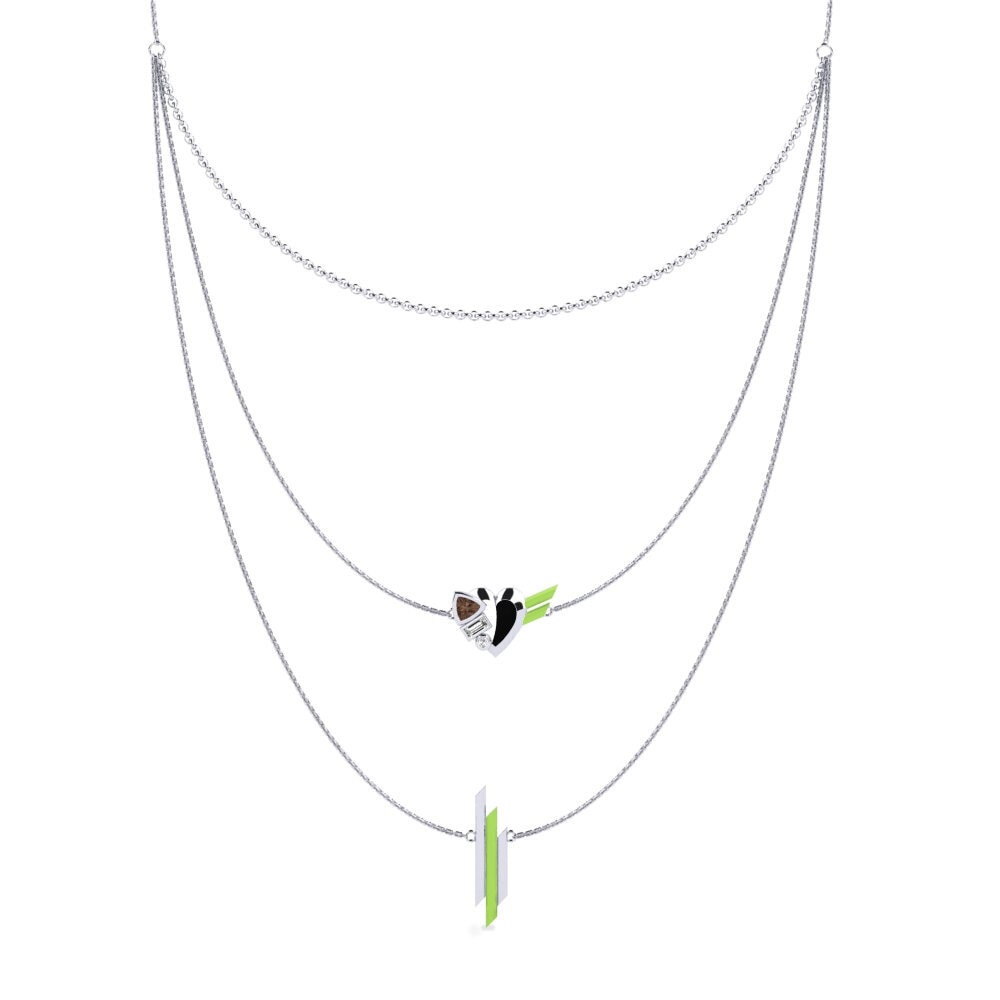 Cuarzo humo Collar de Mujer Festeggiare