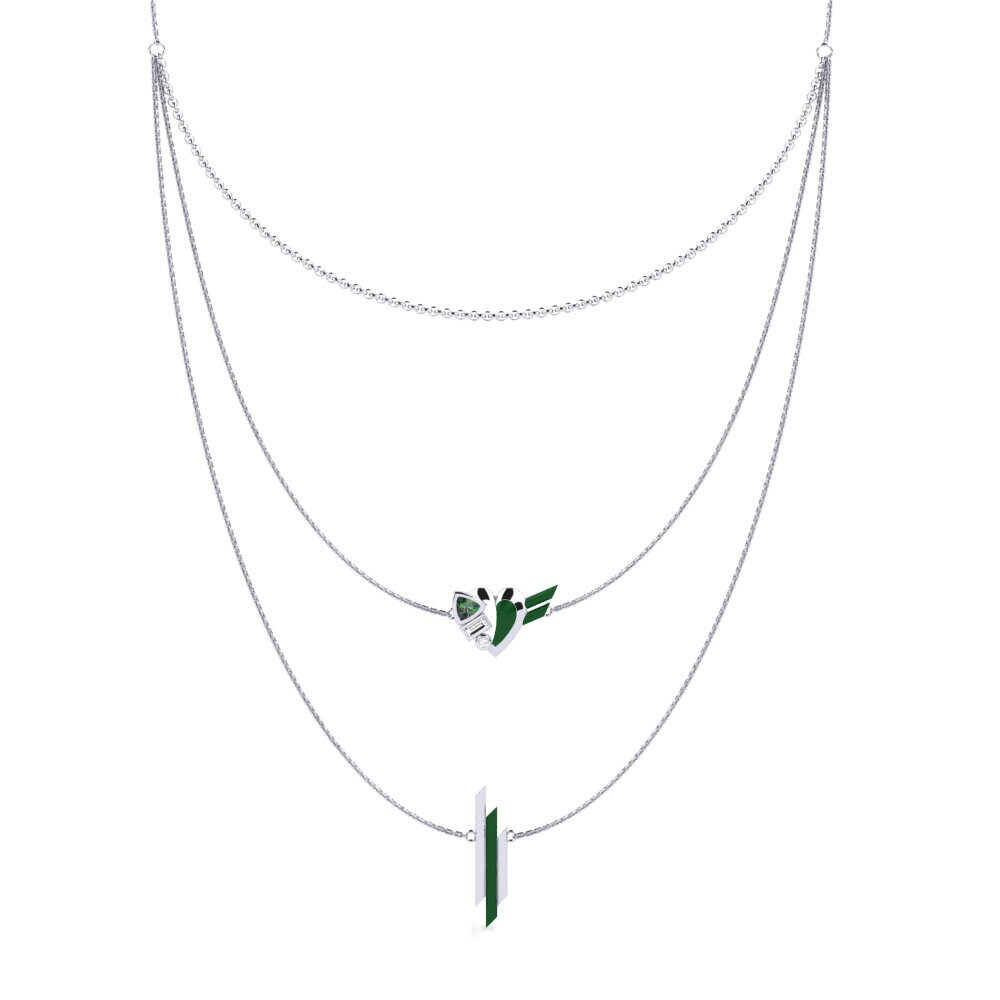 Mystic Topaz Women's Necklace Festeggiare