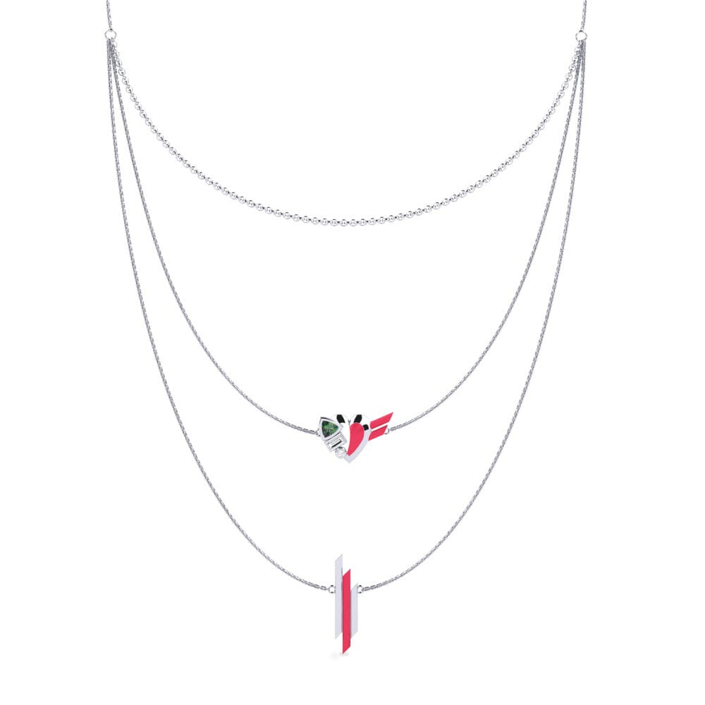 Mystic Topaz Women's Necklace Festeggiare