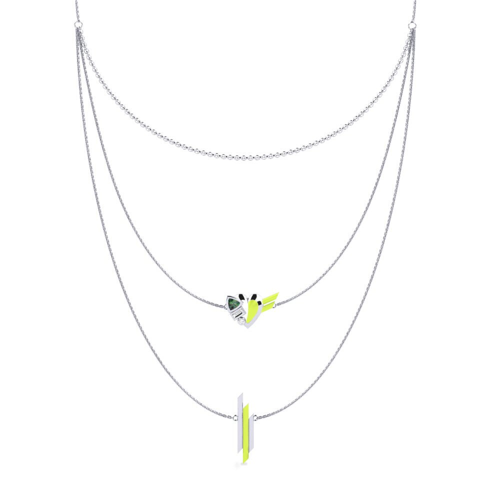 Mystic Topaz Women's Necklace Festeggiare
