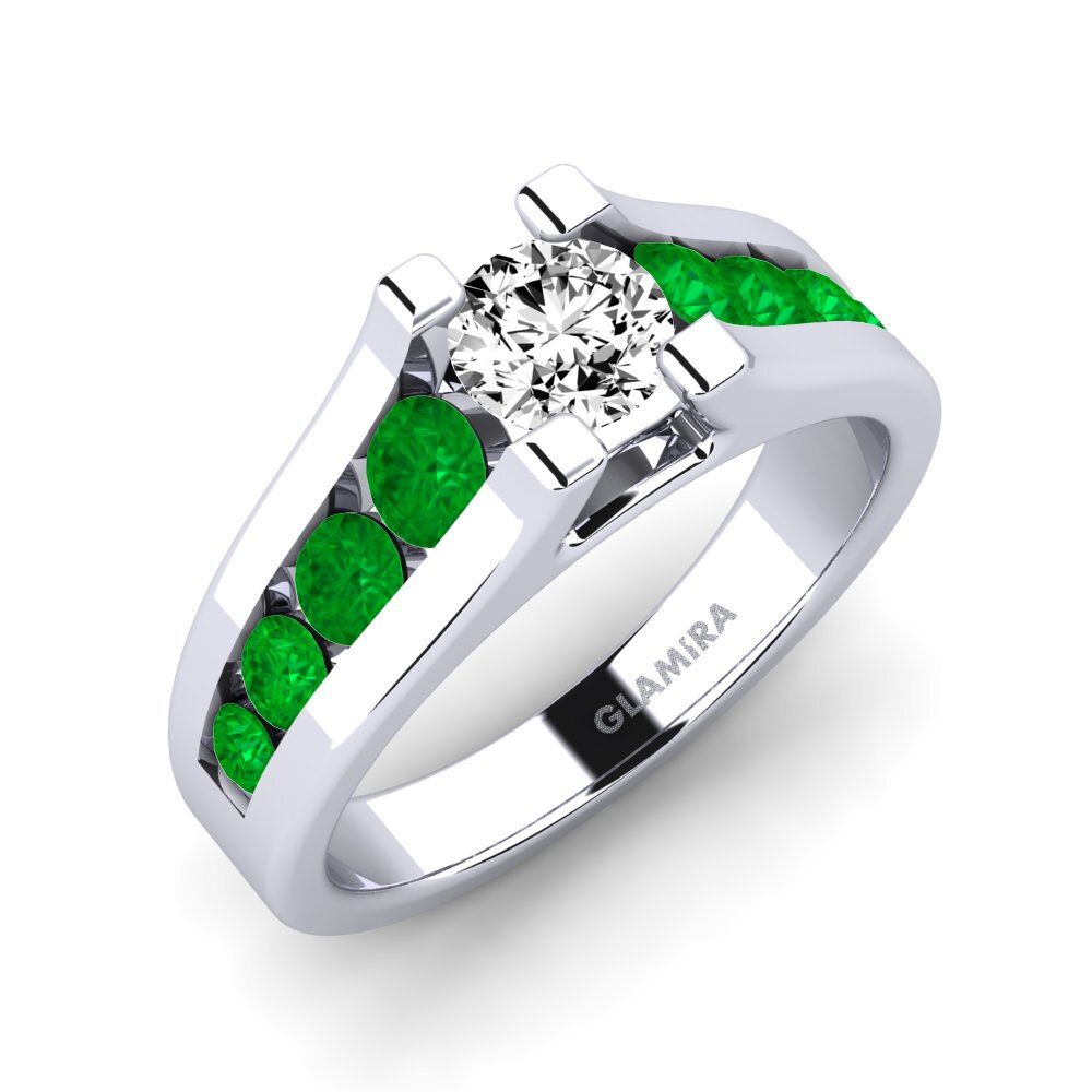 Moissanite Engagement Ring Fidanka