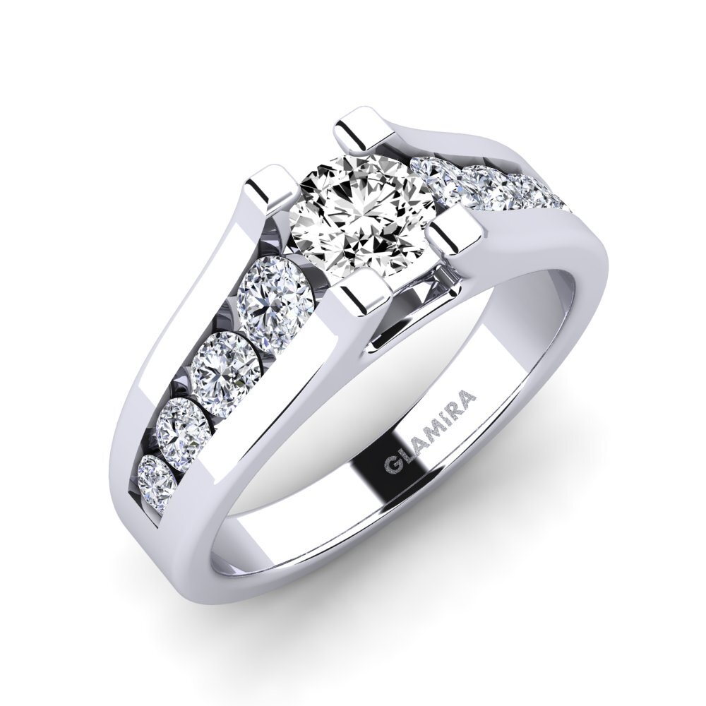 Moissanite Engagement Ring Fidanka