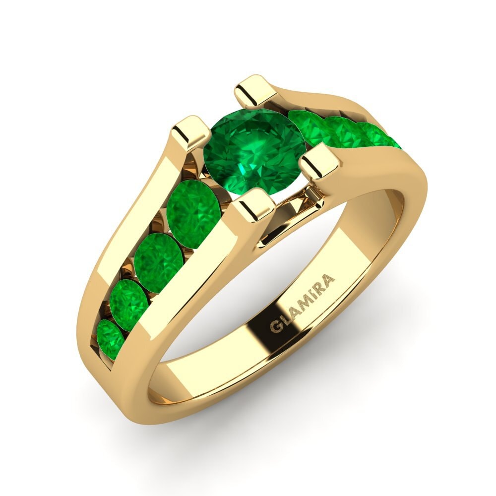 18ct Yellow Gold Engagement Ring Fidanka