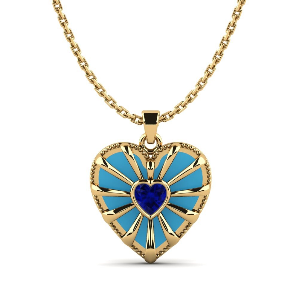 Sapphire Women's Pendant Fide