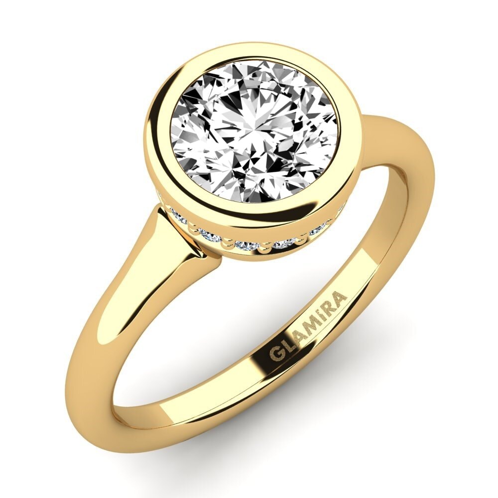 Moissanita Anillo de compromiso Fidelia 1.0 crt
