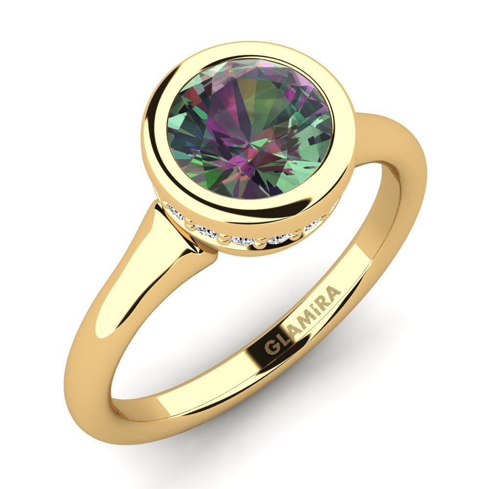 Mystic Topaas Verlovingsring Fidelia 1.0 crt
