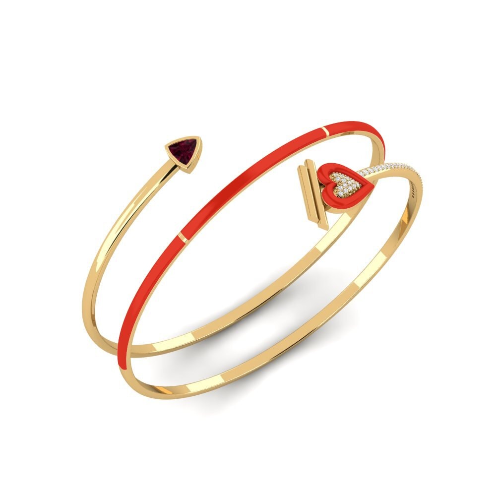 Rhodolite Garnet Women's Bangle Fides