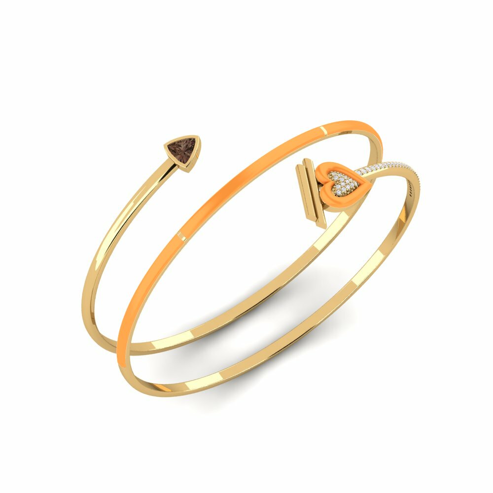Cuarzo humo Brazalete de mujer Fides