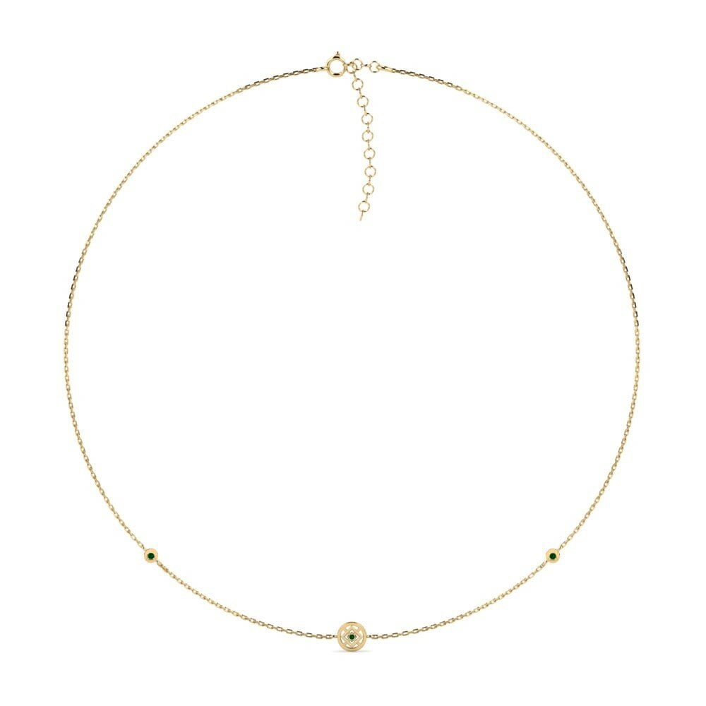 Groene Zirkoon Dames Choker Ketting Filipha
