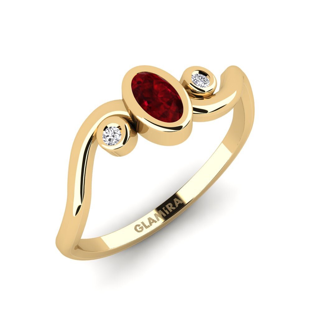 Ruby Engagement Ring Finalize