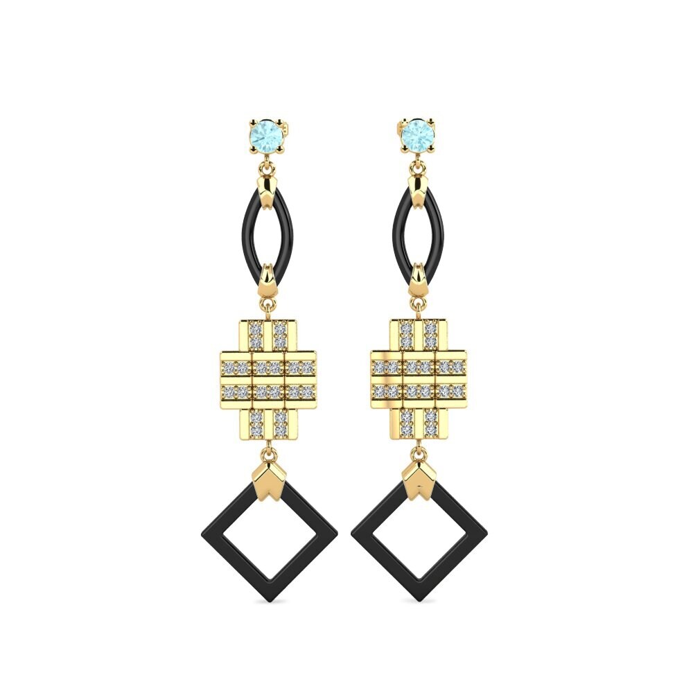 Aquamarine Women's Earring Fitnete