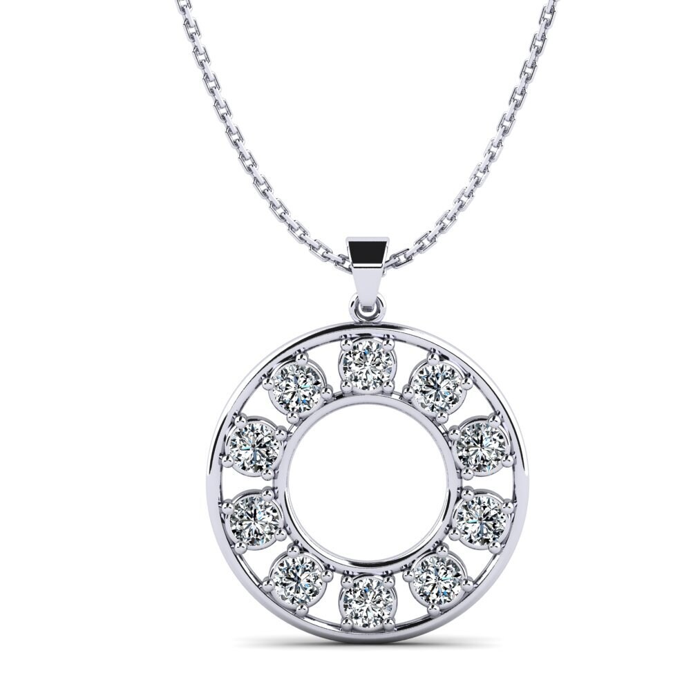Circonita Colgante de Mujer Flakes