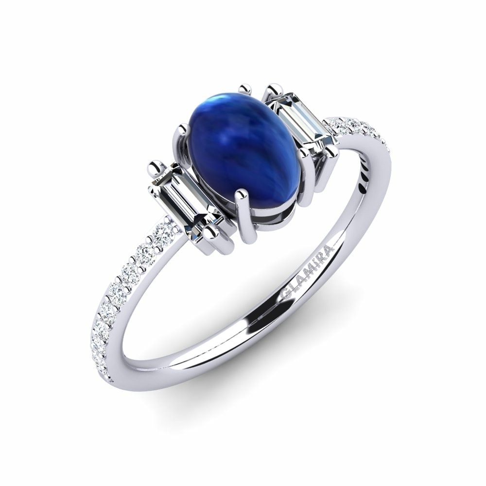 Sapphire Ring Fleurette