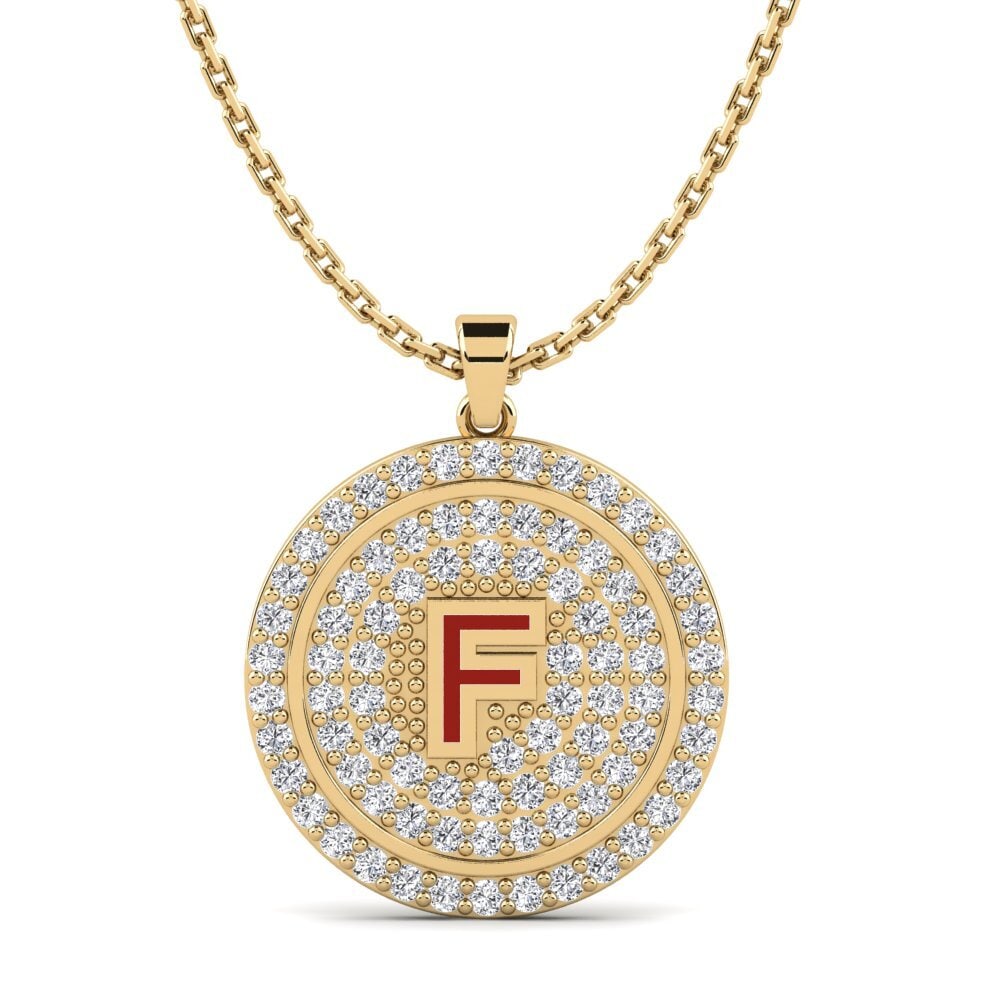 Diamant Damen anhänger Florenciat - F