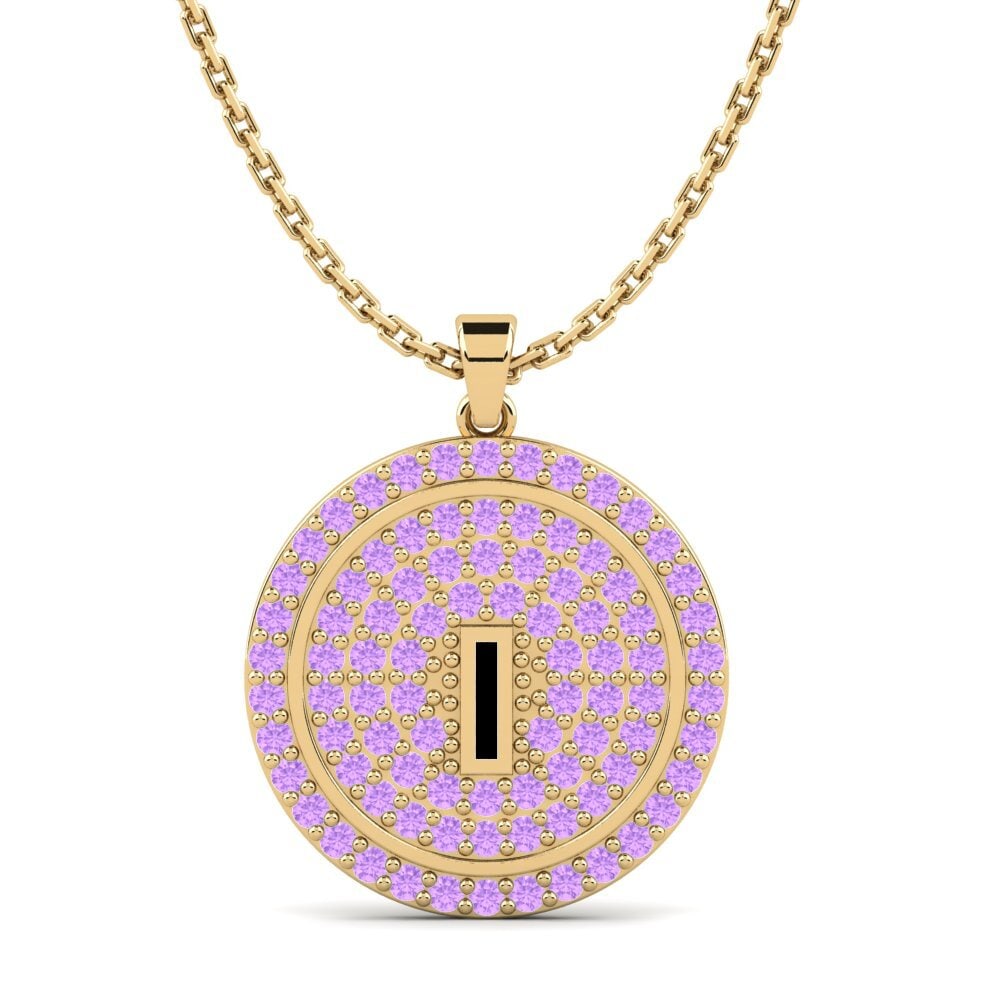 Amethyst Damen anhänger Florenciat - I