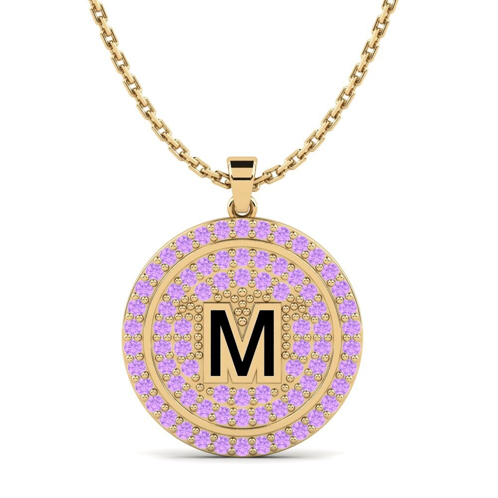 Amethyst Damen anhänger Florenciat - M