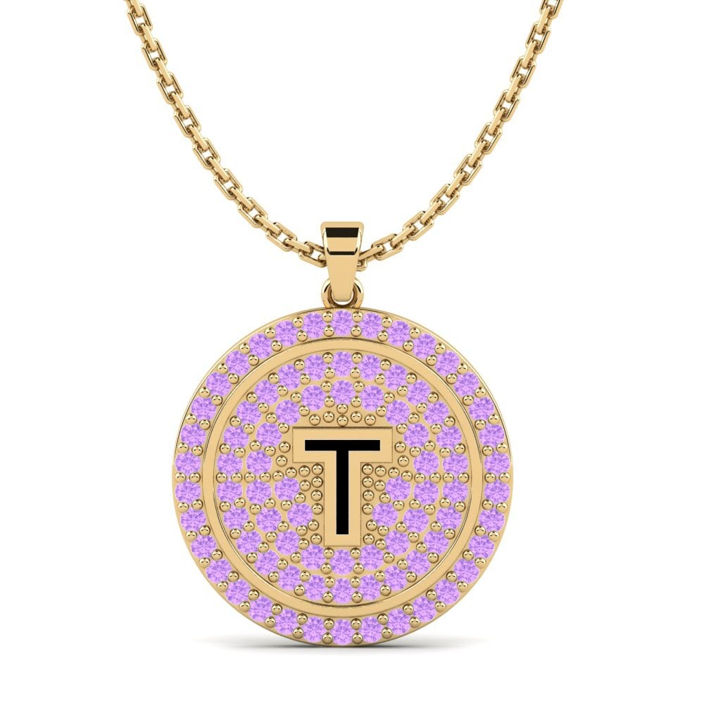 Amethyst Damen anhänger Florenciat - T