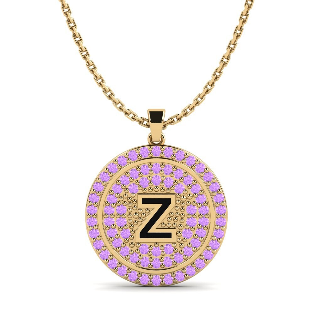 Amethyst Damen anhänger Florenciat - Z