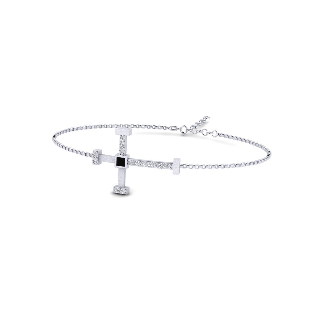 Princess Black Onyx Men's Bracelet Florosen