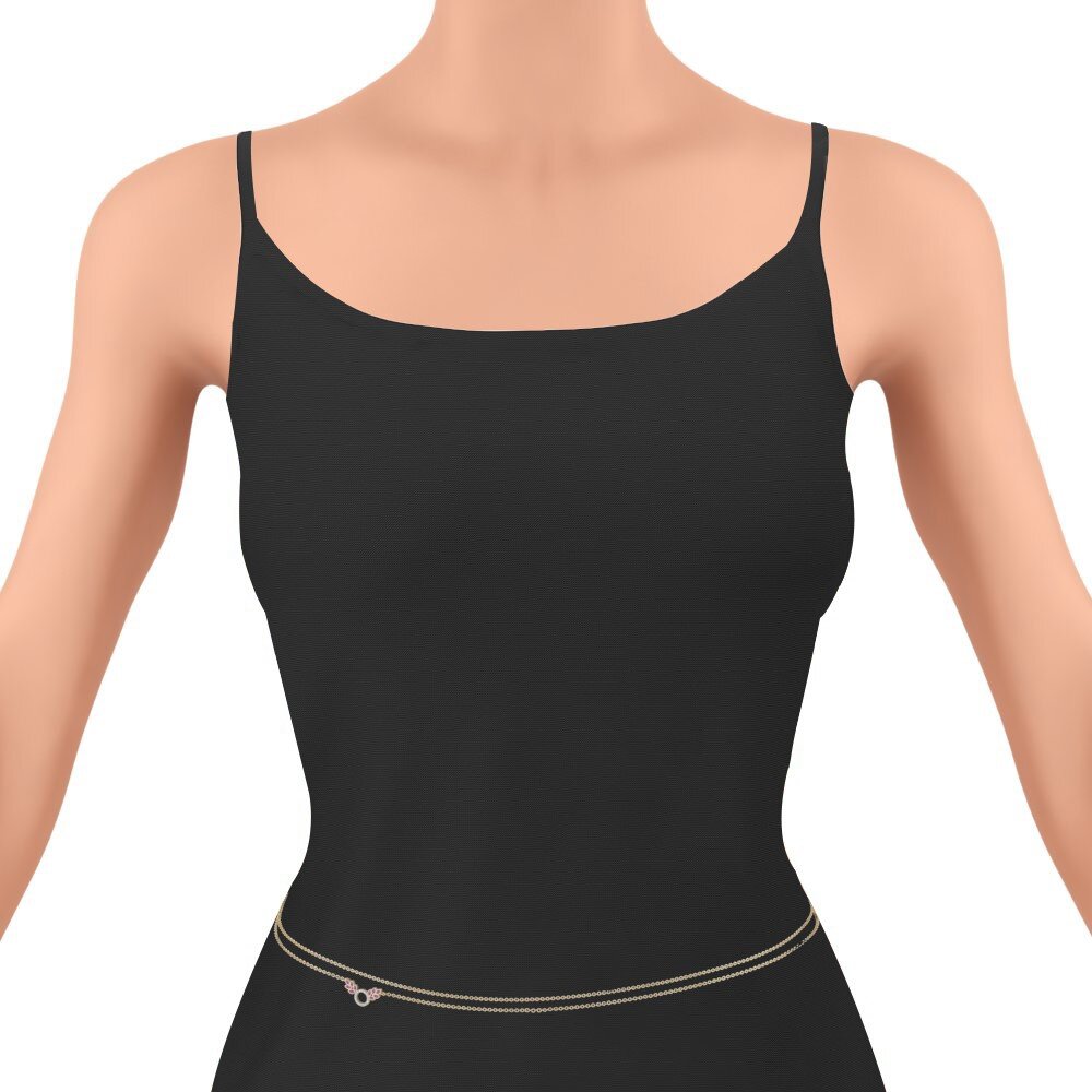 Rhodolite Garnet Body Jewellery Flory