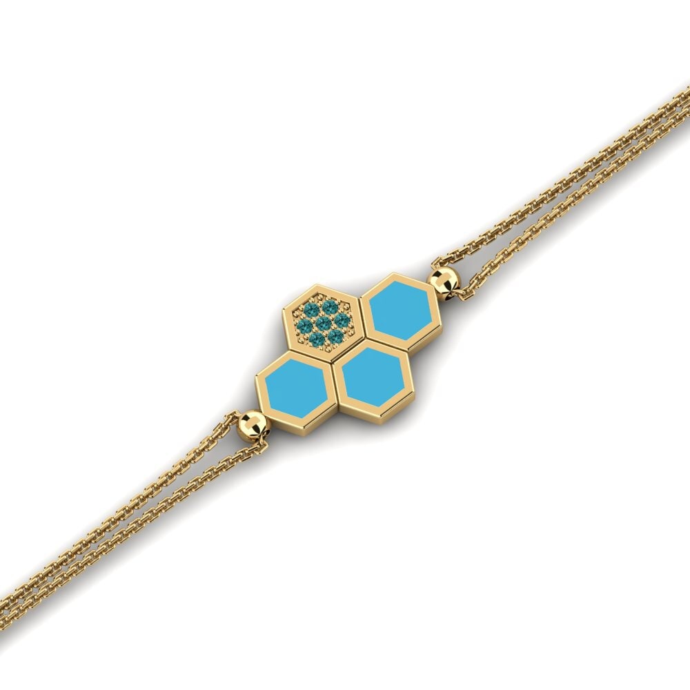 Blue Diamond Women's Bracelet Fluffster