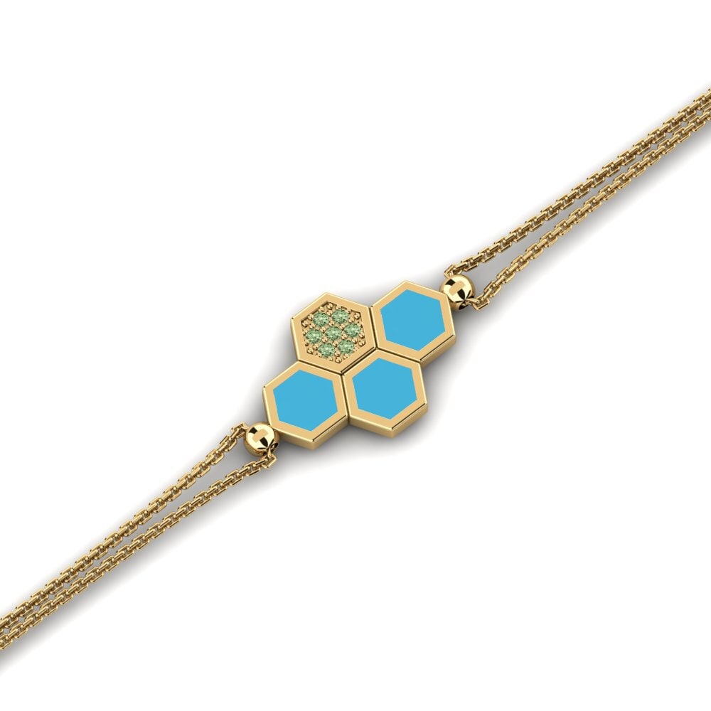 Green Diamond Women's Bracelet Fluffster