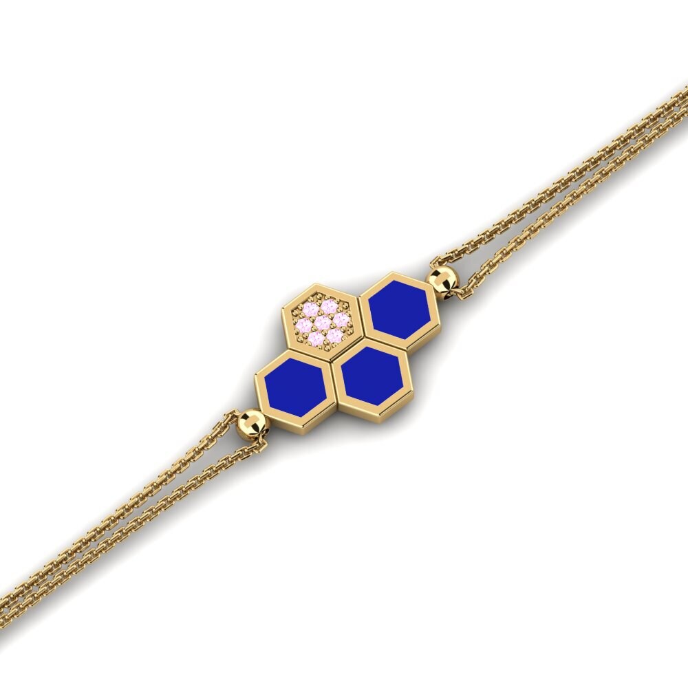 Pink Sapphire Women's Bracelet Fluffster