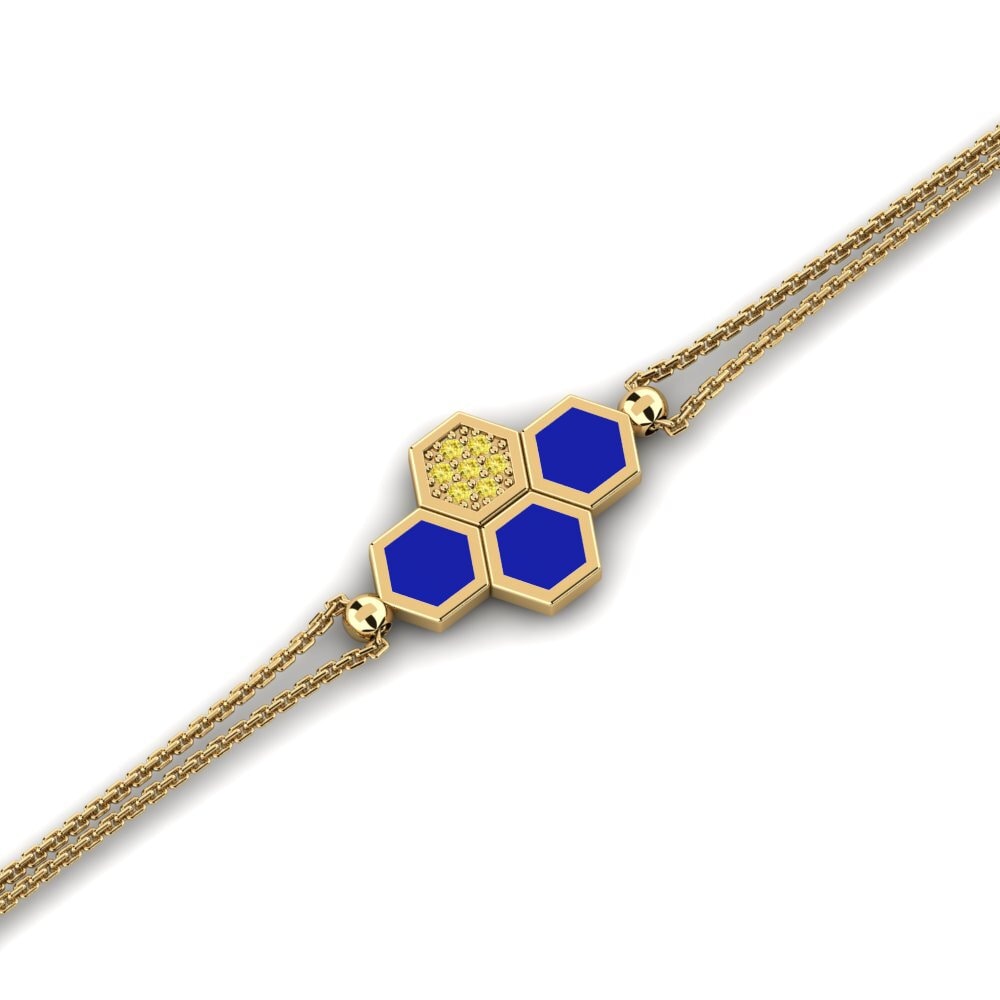 Yellow Sapphire Women's Bracelet Fluffster