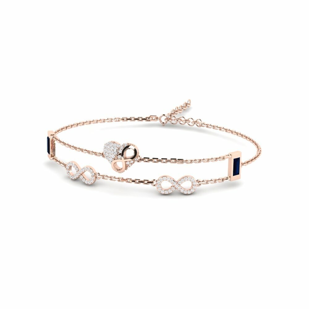 Pulsera de Mujer Fluido Zafiro