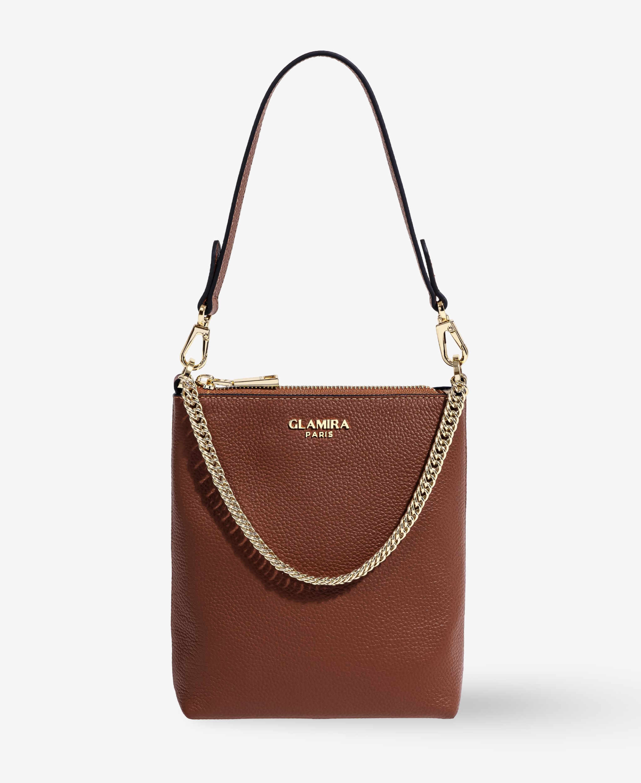 PetiteGlam Brown Shoulder Bag