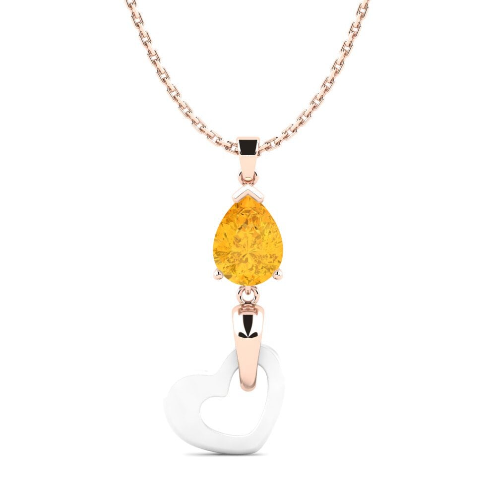 14k Rose Gold Women's Pendant Folkerts