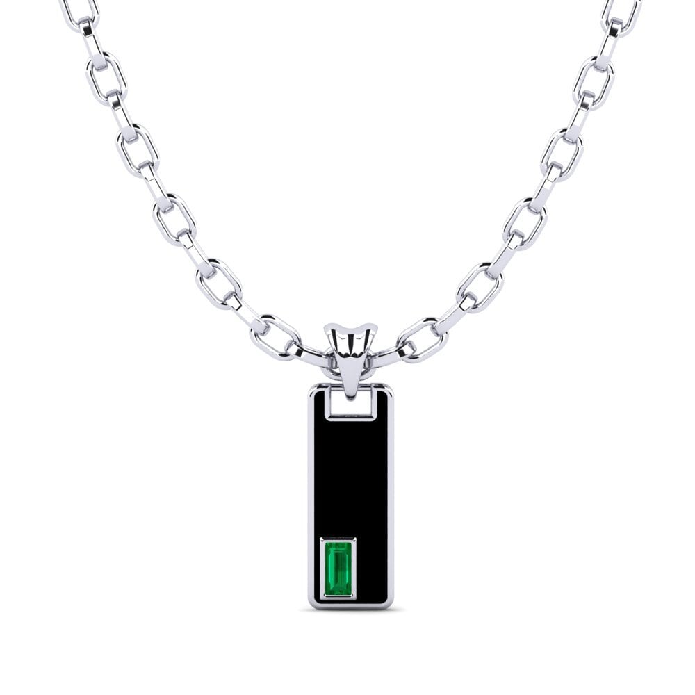 Green Zirconia Men's Pendant Forda