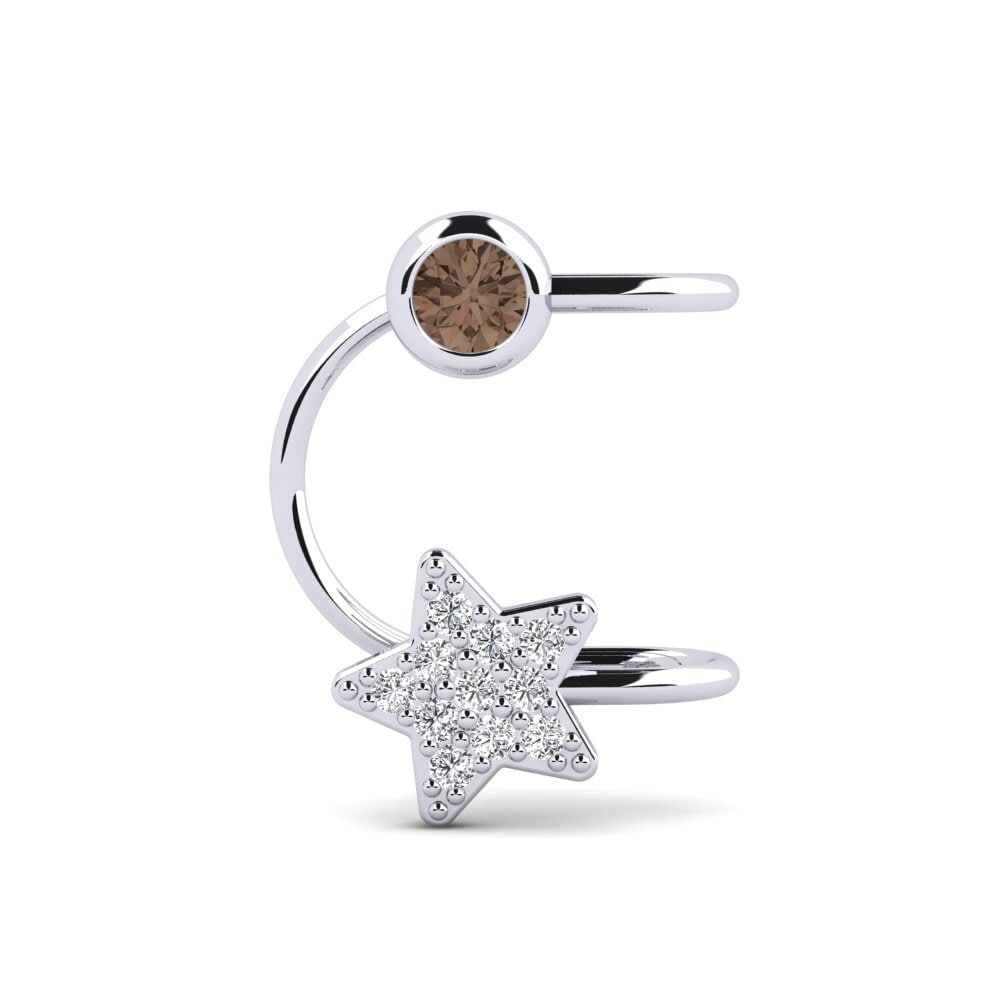 Smoky Quartz Women's Earring Forel