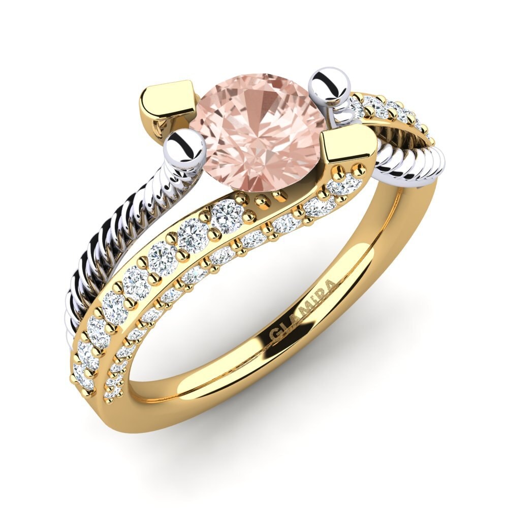Morganite Engagement Ring Fraga