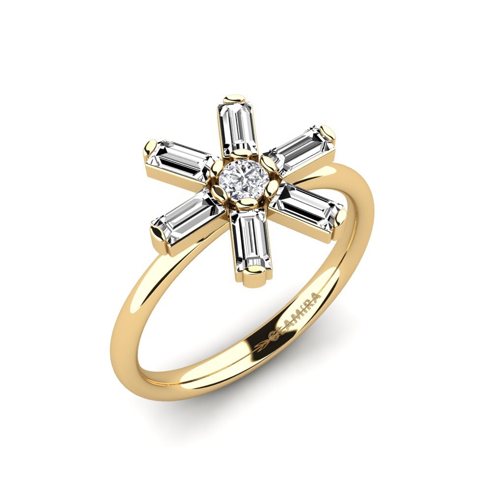 Moissanita Anillo Fraggrad