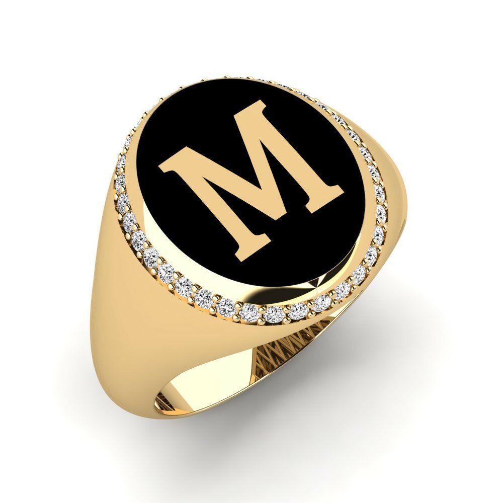 0.28 Carat Men's Pinky Ring Frah - M