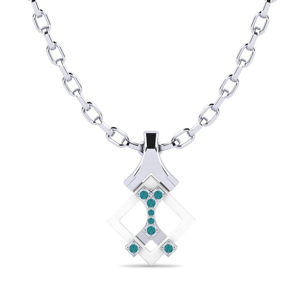 Blue Diamond Men's Pendant Frampton