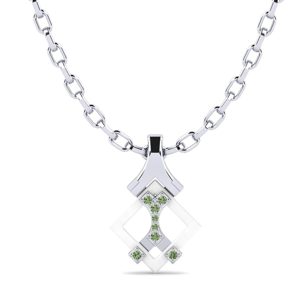 Green Diamond Men's Pendant Frampton