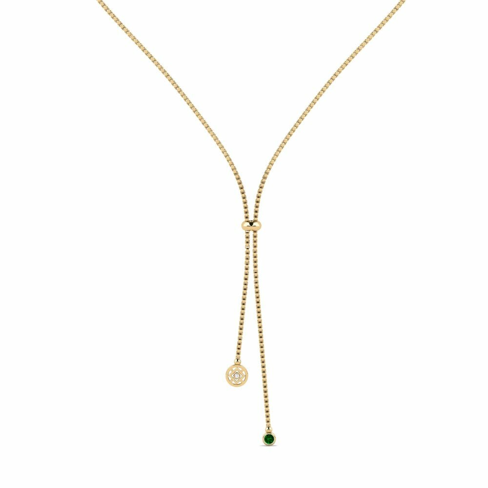 Groene Zirkoon Ketting Frejan