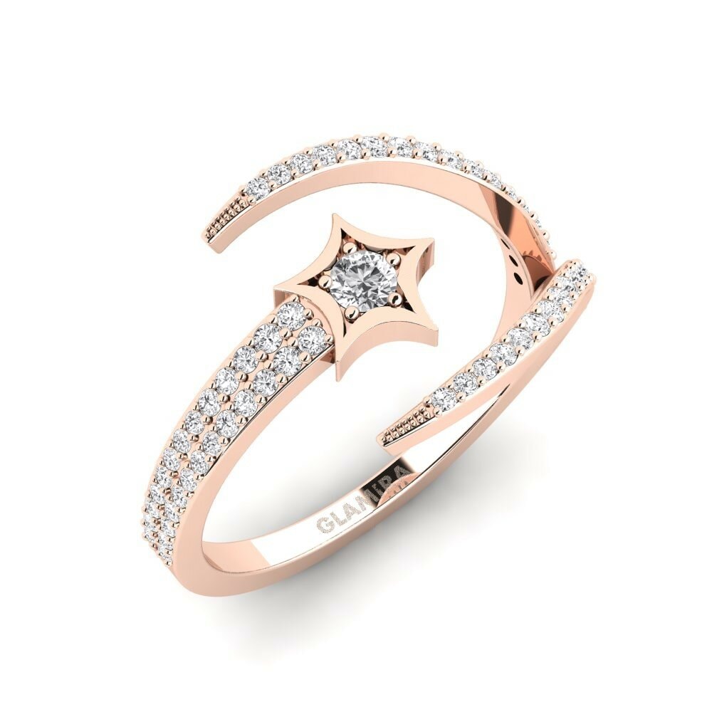 Saphir Blanc Bague Frejya