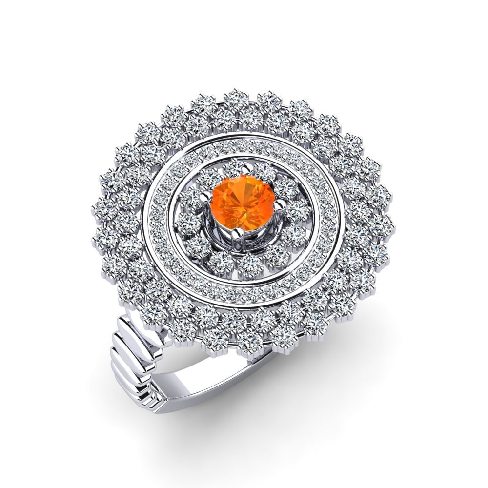 Oranje Saffier Ringen Freona