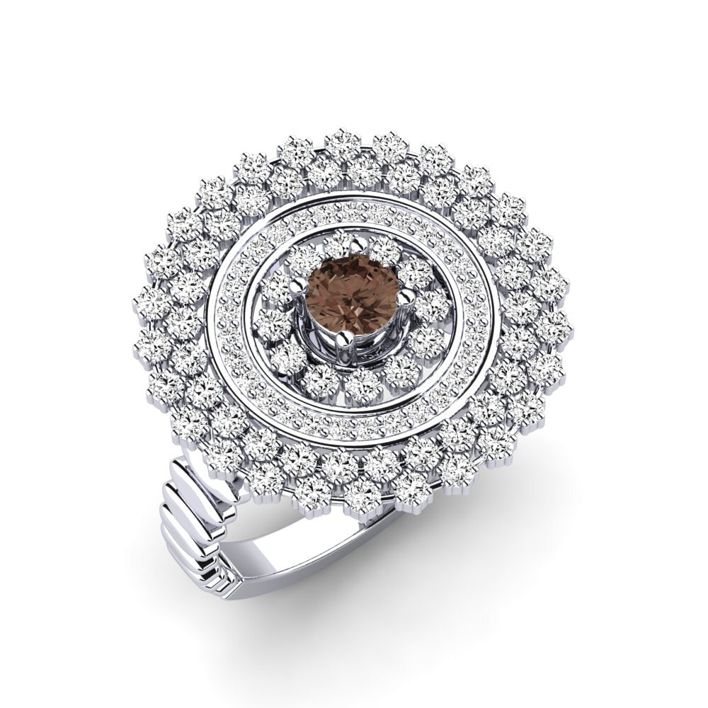Quarzo Fumé Anello Freona