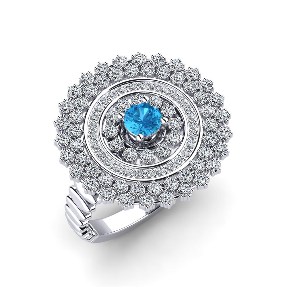 Blue Topaz Ring Freona