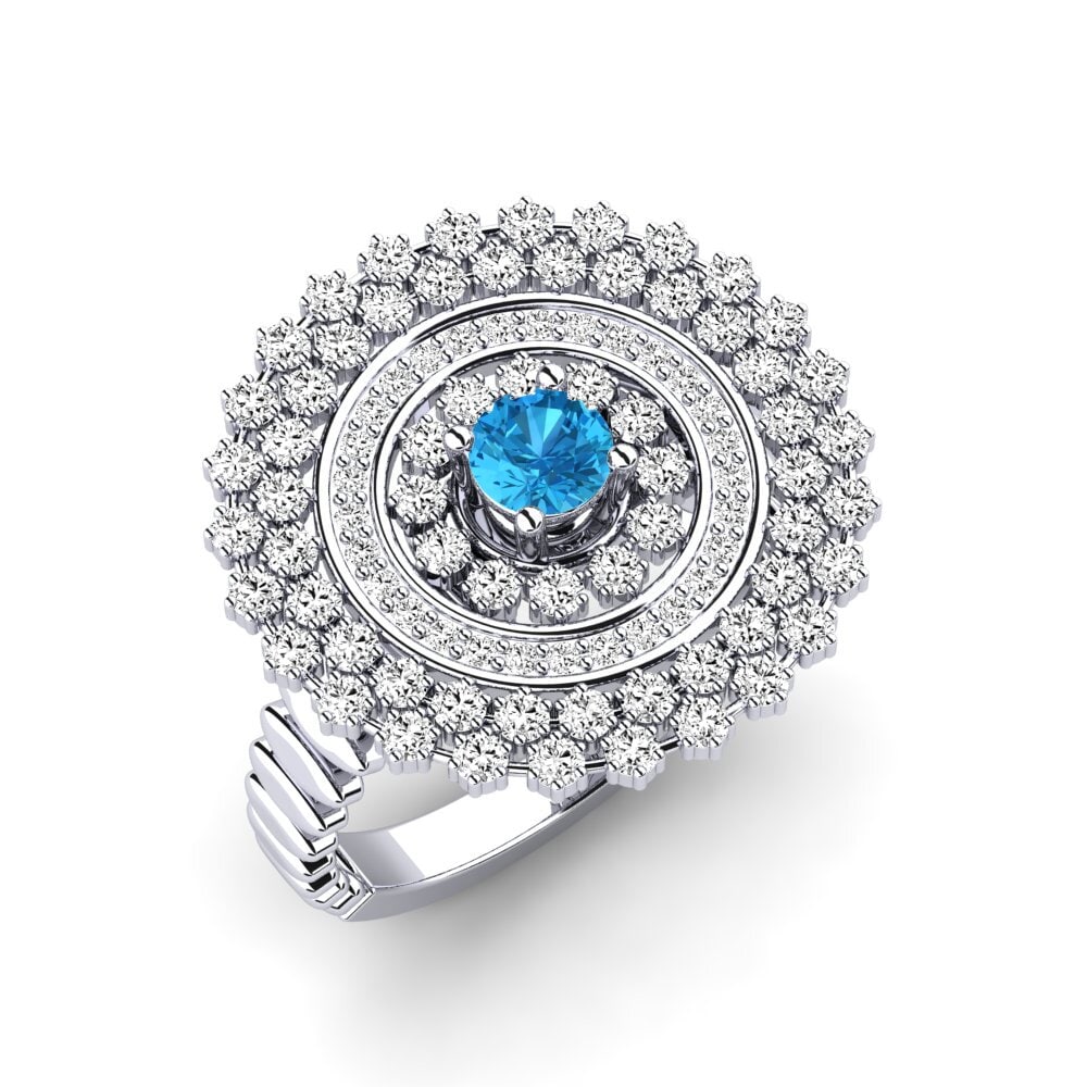 Blauer Topas Ring Freona